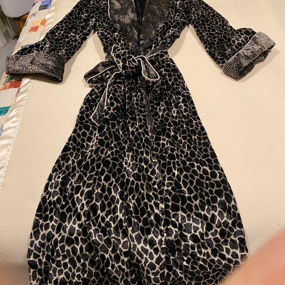 Leopard Robe